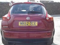 Begagnad Nissan Juke Acenta 2012 Röd SUV