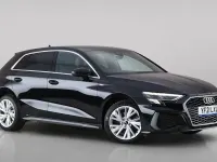 Used Audi A3 Sportback e-tron S-Line 204 HP (150 kW) 2021 Black Hatchback