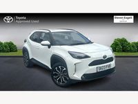 Used Toyota Yaris Hybrid Design 2023 White Hatchback