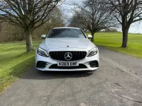 Used Mercedes C300 AMG line 2020 Silver Sedan