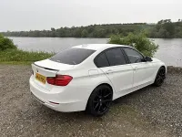 Used BMW 318 Sport Line 2014 White Sedan