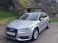 Begagnad Audi A3 110 HK (80 kW) 2015 Silver Halvkombi