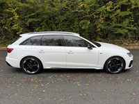 Used Audi A4 Black Edition 190 HP (139 kW) 2020 White Estate