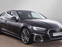 Used Audi A5 S-Line 150 HP (110 kW) 2022 Black Coupe