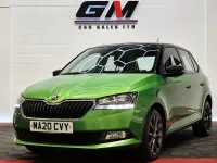 Used Skoda Fabia Colour Edition 95 HP (69 kW) 2020 Green Hatchback