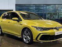 Used VW Golf VIII R-line 150 HP (110 kW) 2023 Lime yellow metallic