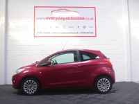 Used Ford Ka Zetec 69 HP (50 kW) 2010 Red Hatchback