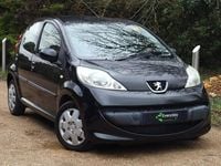 Used Peugeot 107 68 HP (50 kW) 2008 Black Hatchback