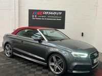 Used Audi A3 Cabriolet S-Line 150 HP (110 kW) 2018 Grey Cabriolet