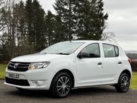 Used Dacia Sandero Ambiance 2015 White Hatchback