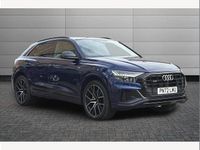 Used Audi Q8 Black Edition 340 HP (250 kW) 2022 Blue SUV
