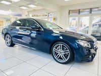 Used Mercedes E220 AMG line 2018 Blue Sedan