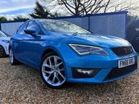 Used Seat Leon FR 150 HP (110 kW) 2016 Blue Hatchback