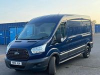 Used Ford Transit 125 HP (91 kW) 2015 Blue Van