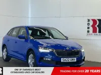 Used Skoda Scala SE 150 HP (110 kW) 2022 Blue Hatchback