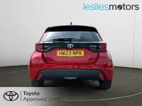 Used Toyota Yaris Hybrid Design 2023 Red Hatchback
