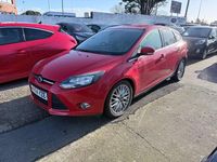 Used Ford Focus Zetec 2014 Red Hatchback