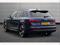 Used Audi Q7 Black Edition 340 HP (250 kW) 2022 Navarra blue SUV