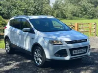 Used Ford Kuga Zetec 140 HP (102 kW) 2014 White SUV