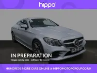 Used Mercedes C220 AMG line 2023 Silver Coupe