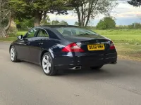 Used Mercedes CLS350 2008 Blue Coupe