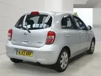 Used Nissan Micra Acenta 2013 Silver Hatchback