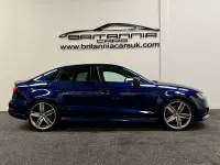 Used Audi A3 Black Edition 2018 Blue Sedan