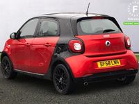 Used Smart ForFour Premium 90 HP (66 kW) 2018 Black Hatchback