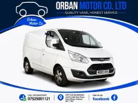 Used Ford Transit Custom Limited 125 HP (91 kW) 2015 White Van