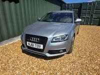 Used Audi A3 Black Edition 200 HP (147 kW) 2011 Silver Hatchback