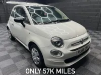 Used Fiat 500 Pop 69 HP (50 kW) 2016 White Hatchback