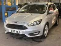 Used Ford Focus Zetec 120 HP (88 kW) 2015 Silver Hatchback