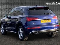 Used Audi Q5 S-Line 261 HP (191 kW) 2022 Blue SUV