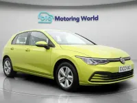 Used VW Golf VIII S 115 HP (84 kW) 2022 Yellow Hatchback