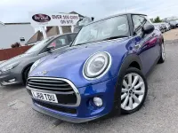 Used Mini Cooper Classic 136 HP (100 kW) 2018 Blue Hatchback