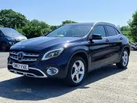 Used Mercedes GLA250 Premium Plus 211 HP (155 kW) 2018 Blue SUV