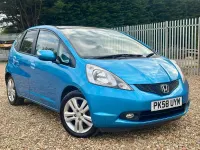 Używany Honda Jazz EX 100 KM (73 kW) 2009 Niebieski Hatchback