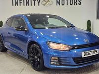 Used VW Scirocco Black Edition 180 HP (132 kW) 2017 Blue Coupe