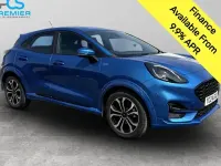 Used Ford Puma ST-Line 125 HP (91 kW) 2024 Desert island blue (exclusive paint) SUV