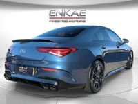 Used Mercedes CLA200 AMG line 163 HP (119 kW) 2022 Blue Coupe