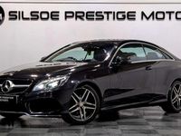 Used Mercedes E220 AMG line 2015 Black Coupe