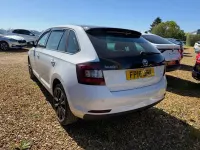 Used Skoda Rapid Sport 110 HP (80 kW) 2018 White Hatchback