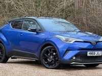 Used Toyota C-HR Sport 122 HP (89 kW) 2019 Nebula blue bitone SUV