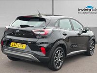 Used Ford Puma Titanium 125 HP (91 kW) 2021 Agate black metallic SUV