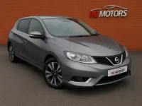 Used Nissan Pulsar Tekna 109 HP (80 kW) 2015 Grey Hatchback