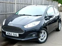 Used Ford Fiesta Zetec 75 HP (55 kW) 2013 Black Hatchback