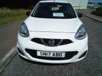 Used Nissan Micra Visia 2017 White Hatchback