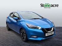 Used Nissan Micra Acenta 92 HP (67 kW) 2021 Blue Hatchback