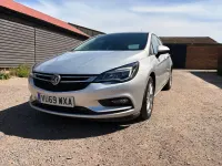 Used Vauxhall Astra S 110 HP (80 kW) 2019 Silver Hatchback