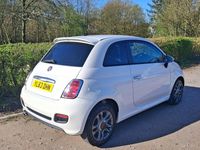Used Fiat 500 S 69 HP (50 kW) 2014 White Hatchback